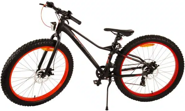 Volare Gradient Kinderfiets – Jongens – 26 inch – Zwart Oranje – 7 speed – Prime Collection - Afbeelding 14