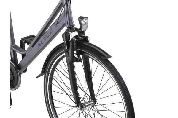 Altec Delta 28 inch Damesfiets N-3 56cm Mat Gray - Afbeelding 3