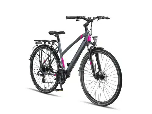 Altec Legarda (CT) LSM 28 inch Damesfiets HYD 24 Versn. Antraciet/Pink - Afbeelding 2