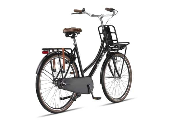 Altec Dutch 28inch 57cm Transportfiets N-3 Mat Zwart - Afbeelding 3