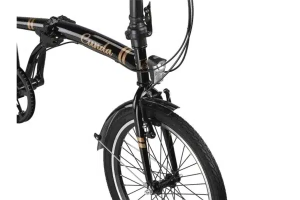 Altec Cunda 20 inch Vouwfiets N-3 Zwart-Gold - Afbeelding 4