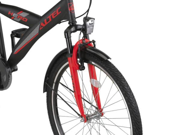 Altec Hero 26 inch Jongensfiets Fire Red - Afbeelding 4