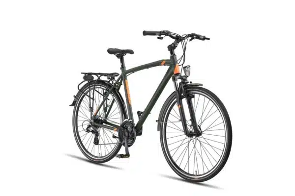 Altec Legarda (CT) Trekking V-Brakes Heren 28 inch Khaki-Orange - Afbeelding 2