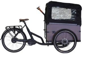 Altec Xcient E-Bike Bakfiets 26 inch 55 cm BZB E-CARGO ENV-MM 540H CVP HDISC MATT BLACK