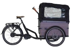 Altec Xcient E-Bike Bakfiets 26 inch 55 cm BZB E-CARGO ENV-MM 540H CVP HDISC GLOSSY BLACK