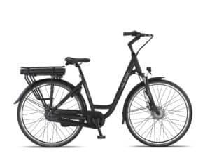 Altec Atlanta E-bike 28 inch 49 cm 518Wh N-7 Voorwielmotor RLR Mat Zwart -M108 - 30Nm -