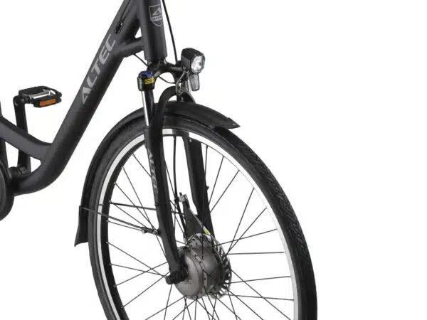 Altec Atlanta E-bike 28 inch 49 cm 518Wh N-7 Voorwielmotor RLR Mat Zwart -M108 - 30Nm - - Afbeelding 5