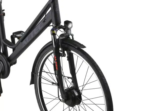 Altec Delta E-bike 28 inch 49 cm 518Wh N-3 Voorwielmotor V Mat Zwart - M129 - 40Nm - Afbeelding 5
