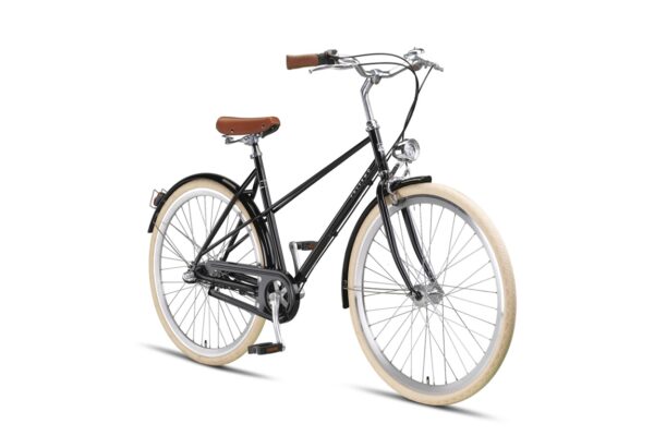 Altec Palermo 3F 28 inch Damesfiets 52 cm Glans Zwart - Afbeelding 2