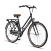 Altec Manta 28 inch Damesfiets N-3 55cm Mat Zwart - Afbeelding 2