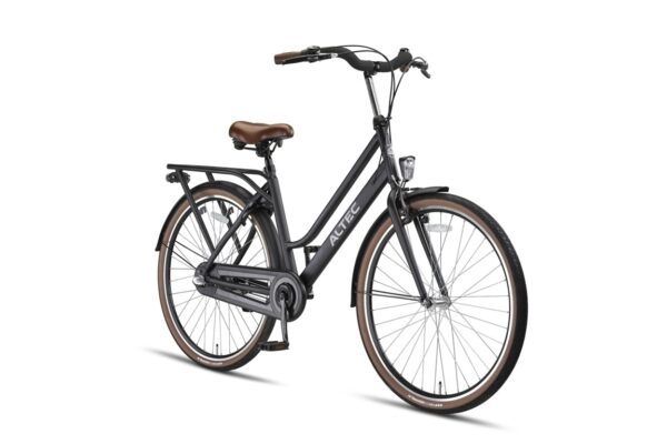 Altec Manta 28 inch Damesfiets N-3 55cm Mat Zwart - Afbeelding 2