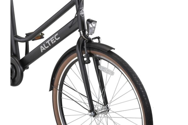 Altec Manta 28 inch Damesfiets N-3 55cm Mat Zwart - Afbeelding 5