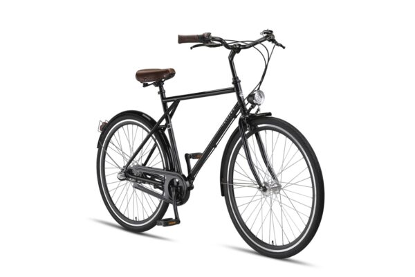 Altec Palermo 3F 28 inch Herenfiets 56 cm Glans Zwart - Afbeelding 2