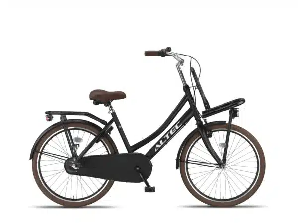 Altec Dutch 24inch Transportfiets N-3 Mat Zwart RRR