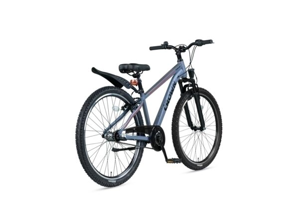 Crown Tokio 24 inch MTB N-3 Grey-Red RRR - Afbeelding 3