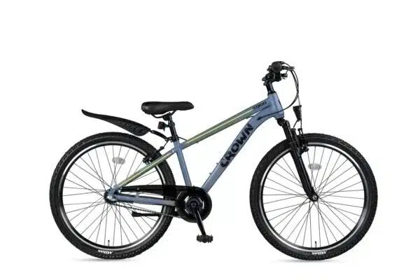Crown Tokio 24 inch MTB N-3 Grey-Lime