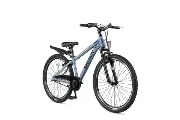 Crown Tokio 24 inch MTB N-3 Grey-Lime - Afbeelding 2