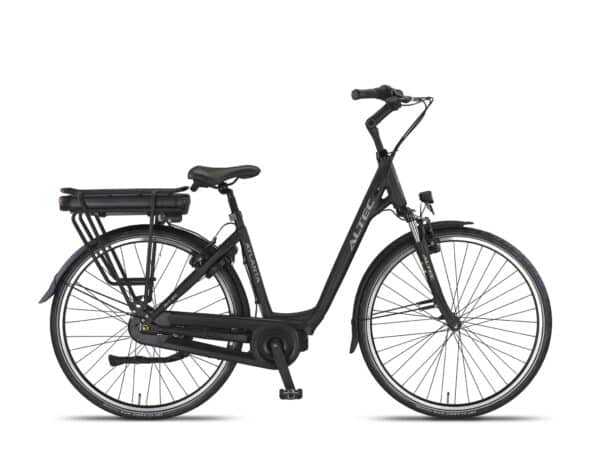 Altec Atlanta E-bike 28" 49 cm 518Wh N-7 Middenmotor Mat Zwart V-Brake - M80 - 80Nm