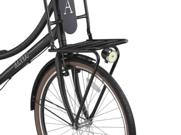 Altec Vintage 28inch Transportfiets N-3 Mat Zwart 50cm - Afbeelding 4