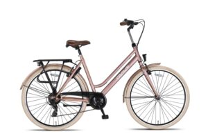 New York 28inch Damesfiets 53cm 7s Rose