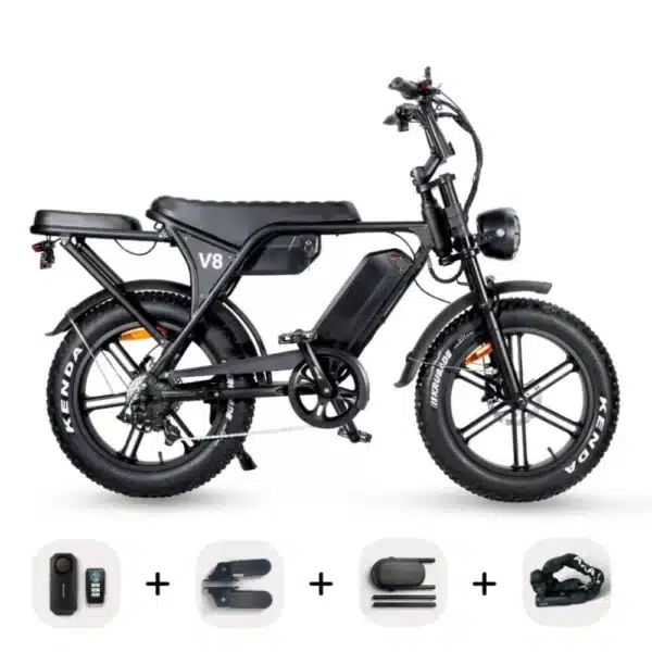 Ouxi V8 MAX 3.0 E-bike 2025 Zwart