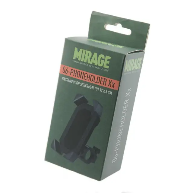 Mirage Universele Telefoonhouder XX Zwart 3 Mirage Universele Telefoonhouder XX Zwart