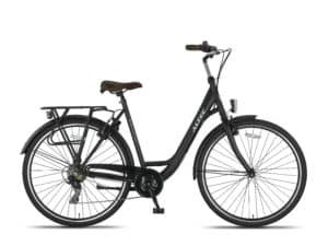 Altec Metro 28 inch Damesfiets 49cm Mat Zwart