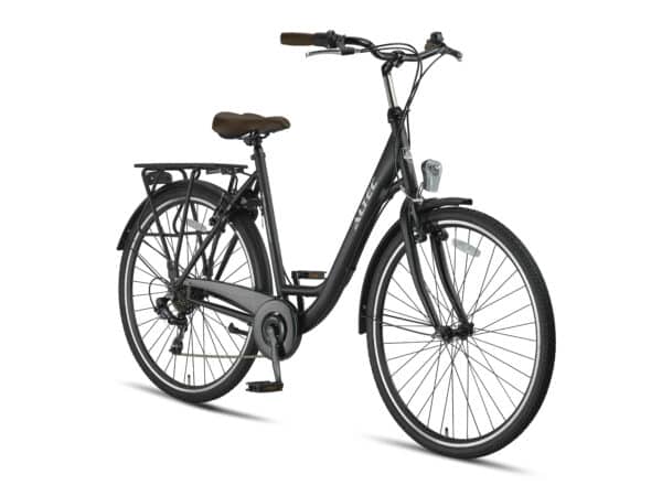 Altec Metro 28 inch Damesfiets 49cm Mat Zwart - Afbeelding 2