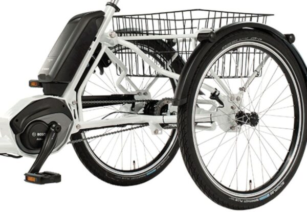Pfautec Combo - Wit - Elektrische Driewieler - Afbeelding 6