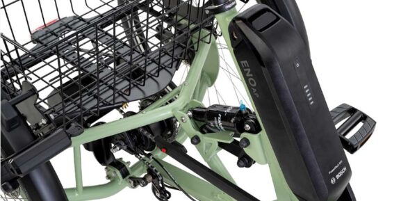 Pfautec Eno AP - Licht Groen - Elektrische Driewieler - Afbeelding 4