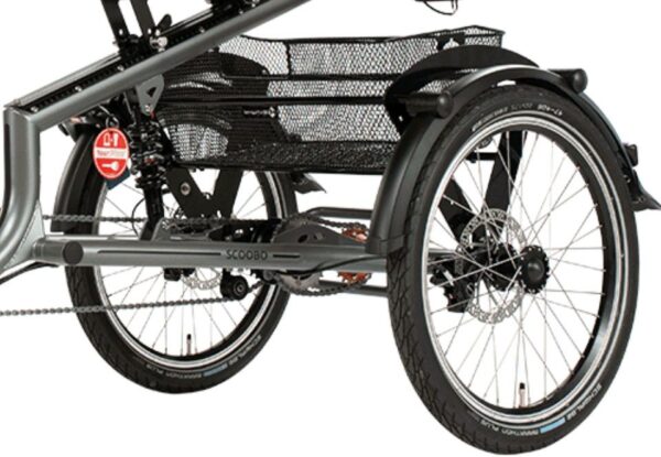 Pfautec Scoobo  - Grijs - Elektrische Driewieler - Afbeelding 12