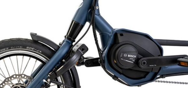 Pfautec Scoobo Smart - Mat Azuurblauw - Elektrische Driewieler - Afbeelding 6