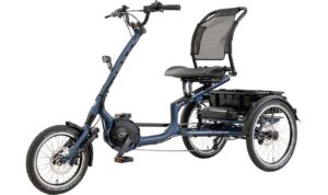 Pfautec Scoobo Smart - Mat Azuurblauw - Elektrische Driewieler