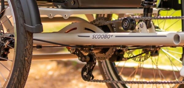 Pfautec Scoobo+ - Zijde Grijs - Elektrische Driewieler - Afbeelding 3