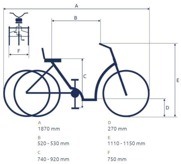 Pfautec Scoobo+ - Zijde Grijs - Elektrische Driewieler - Afbeelding 15
