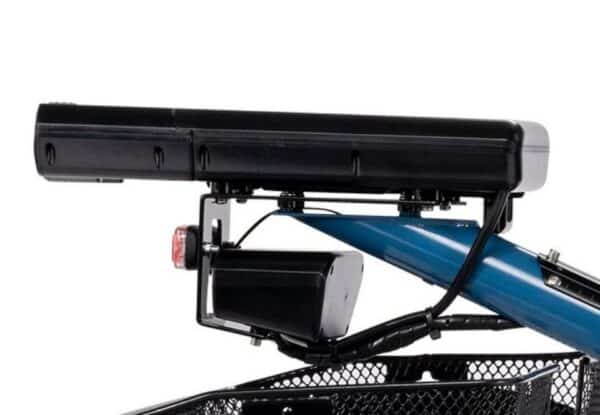 Pfautec Scootertrike FM - Azuur Blauw - Elektrische Driewieler - Afbeelding 3