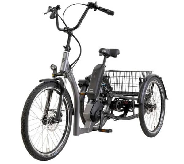 Pfautec Tamo AP - Mat Grijs - Elektrische Driewieler