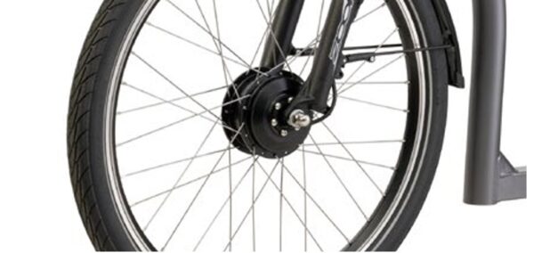 Pfautec Tamo FM - Mat Grijs - Elektrische Driewieler - Afbeelding 5
