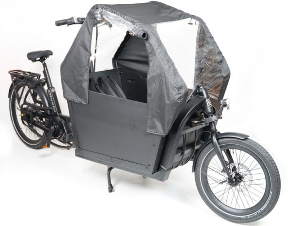 Qivelo Ananda Twowheel Elektrische Tweewieler Bakfiets - Mat Zwart - Afbeelding 4