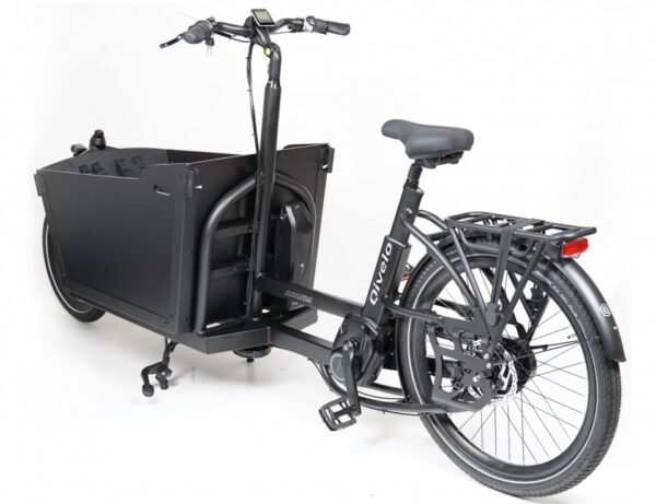 Qivelo Ananda Twowheel Elektrische Tweewieler Bakfiets - Mat Zwart - Afbeelding 2