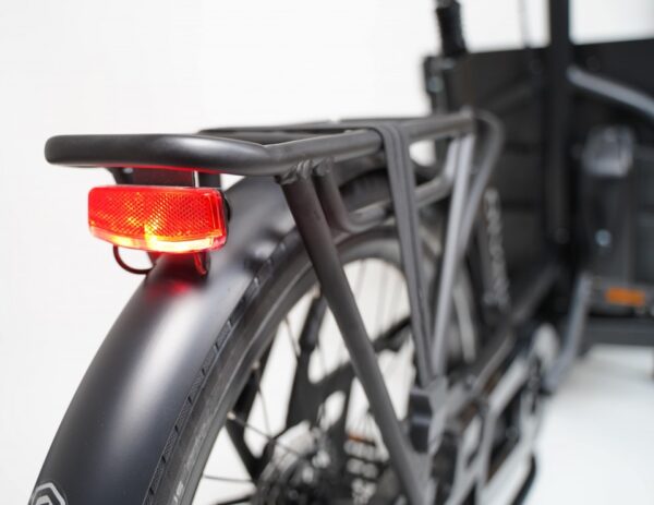 Qivelo Ananda Twowheel Elektrische Tweewieler Bakfiets - Mat Zwart - Afbeelding 6