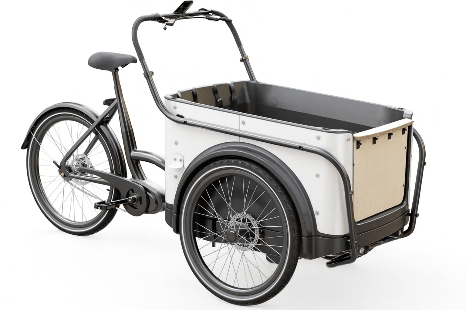 Royal Cargo Bike 3W Premium - Elektrische Bakfiets