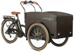 Vogue Journey Upgrade Elektrische Bakfiets - Mat Bruin
