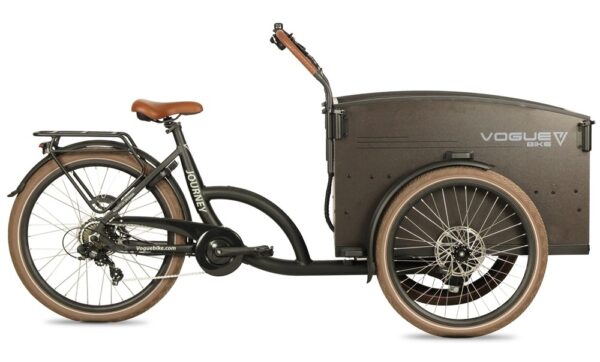 Vogue Journey Upgrade Elektrische Bakfiets - Mat Bruin - Afbeelding 12