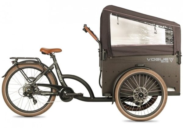 Vogue Journey Upgrade Elektrische Bakfiets - Mat Bruin - Afbeelding 8