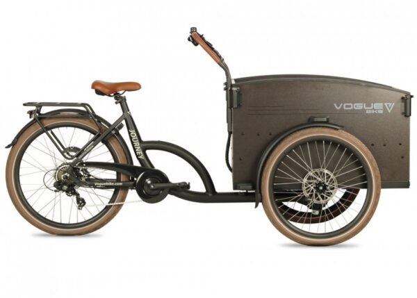 Vogue Journey Upgrade Elektrische Bakfiets - Mat Bruin - Afbeelding 5