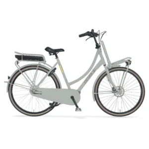 Cortina E-U4 Elektrische Transportfiets 28 inch Bosch Active Line Smart - 50 cm, Smooth Grey Matt