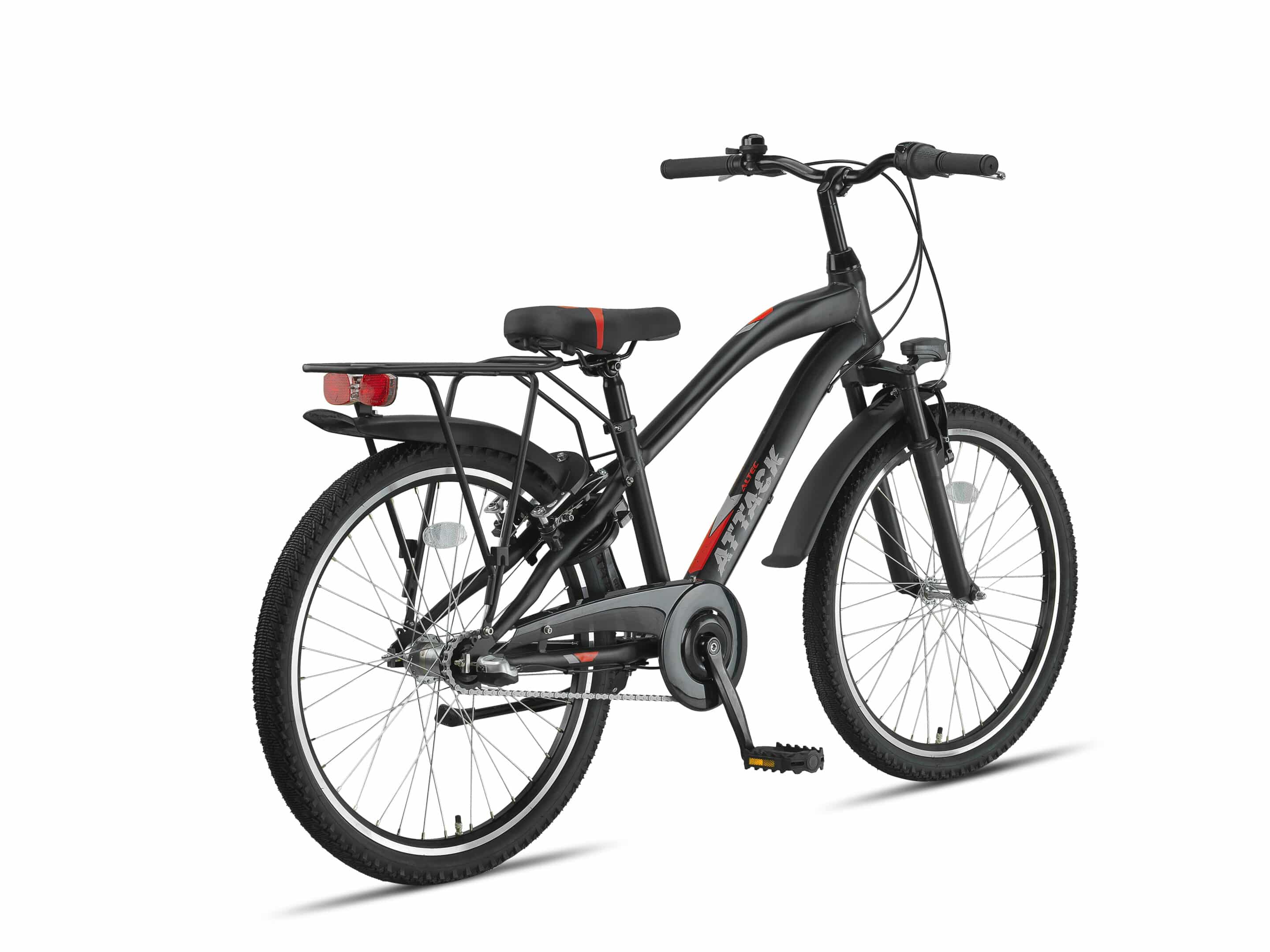 Altec Attack 24 inch MTB N-3 Zwart Zilver - Afbeelding 3