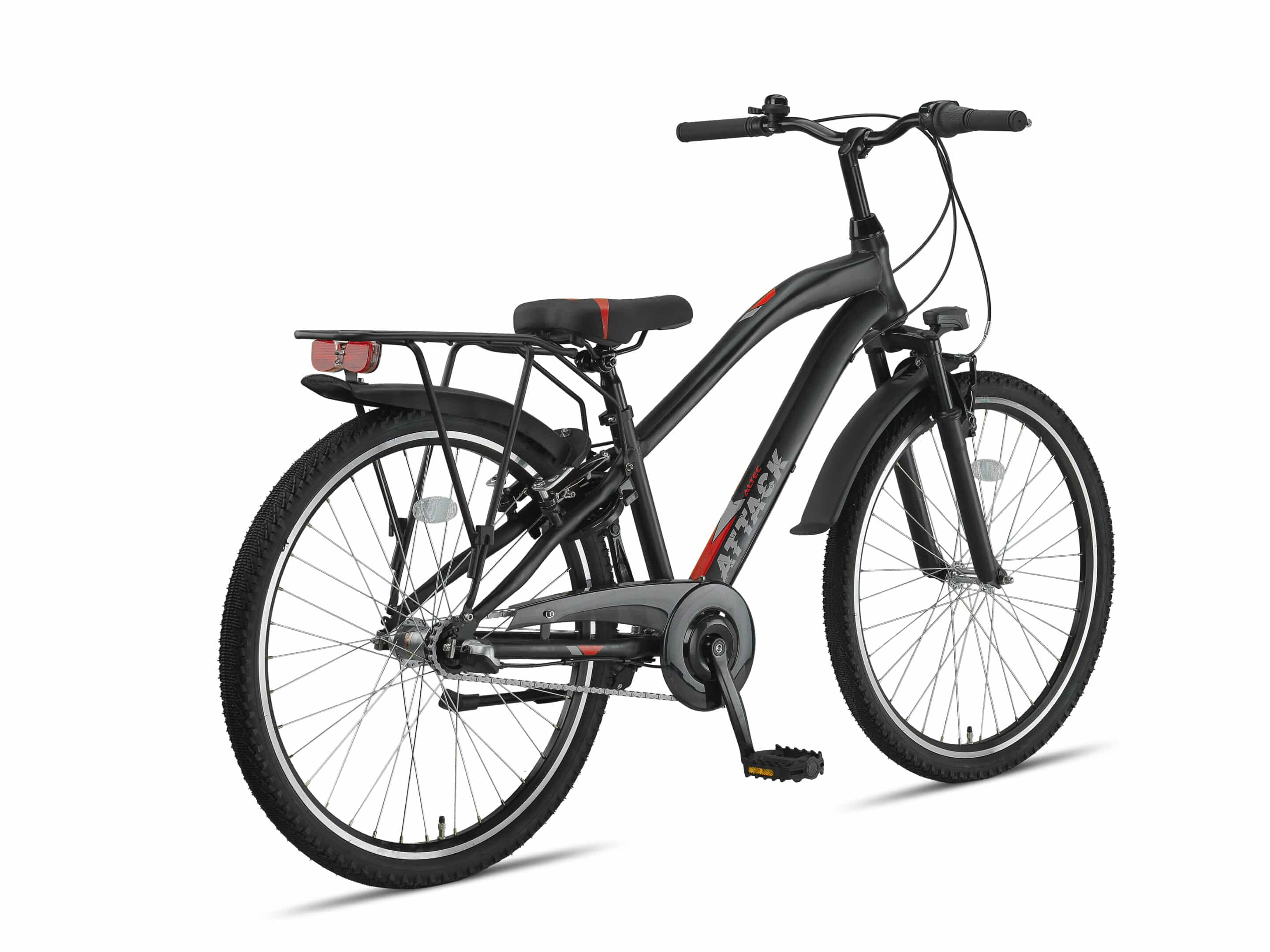 Altec Attack 26 inch MTB N-3 Zwart Zilver - Afbeelding 3