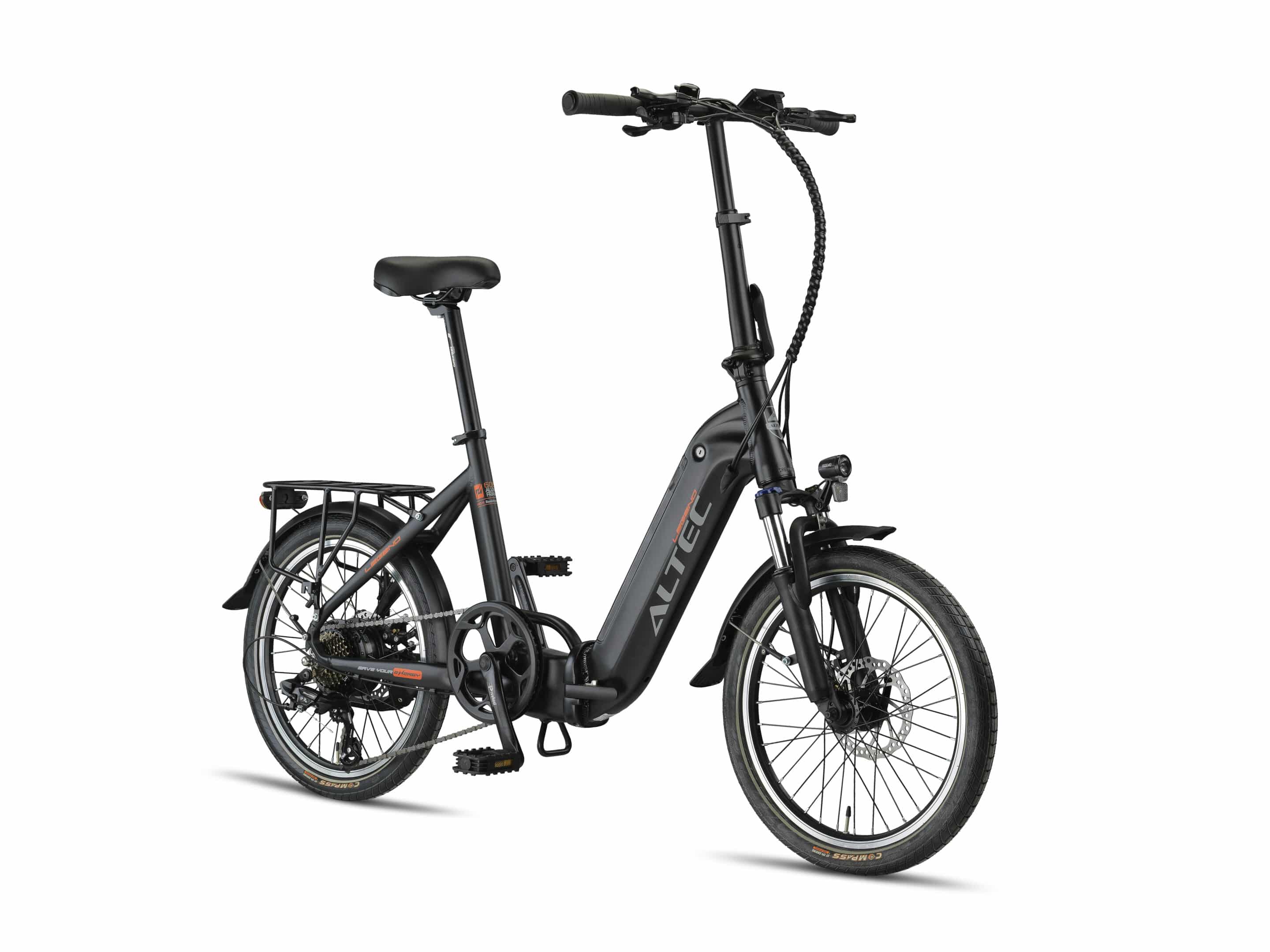 Altec Legend E-Bike Vouwfiets 20 inch 34 cm Intube 460.8Wh 12.8Ah *Accu TFL 800049 - Afbeelding 2